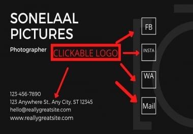 Smart Business card for smart personality