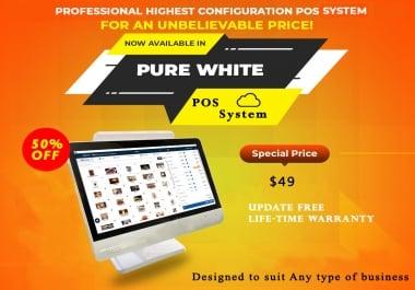 I will provide inventory management with point of sale