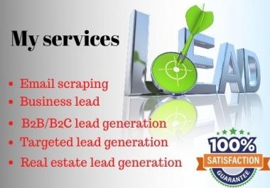 I will do 50 targeted b2b LinkedIn Lead Generation and Email list prospect