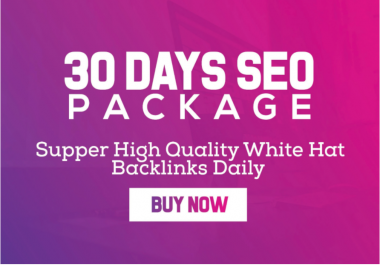 I will do white hat monthly SEO to rank website and keywords