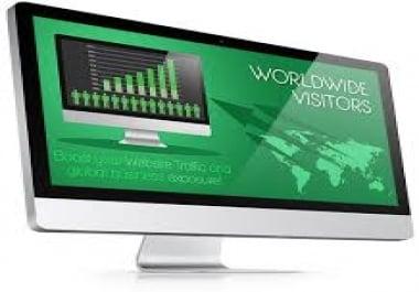 Real 30,000 Traffic Website Real From Faceboo Twitter Instagram LinkedIn youtube