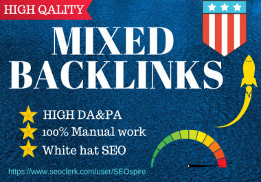 Build 30 high Authority Mixed Backlinks in google sites