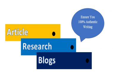 I Want to Write for You Research Articles,  Blogs,  Assignments Social Science Based
