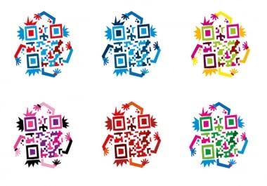 I'm going to create a QR code logo from your concept.