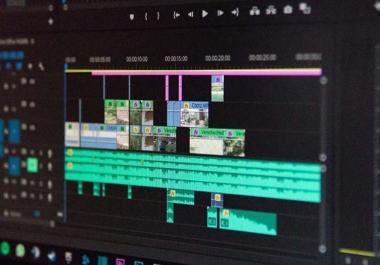 I will do Video Editing,  wedding photo song