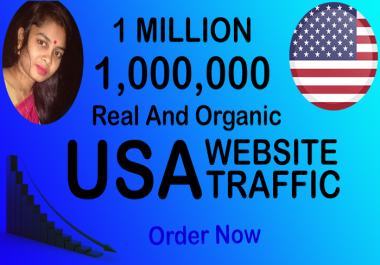 Real and Organic 1 Million Keywords/Social Media USA Website Traffic within 15 Days.