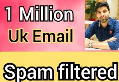 I will create a 1 million UK emails