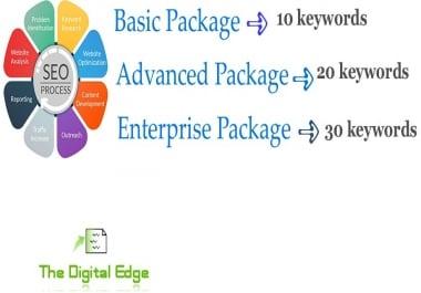 I will Do Monthly SEO for your website to Improve Ranking