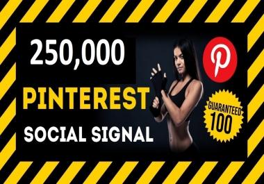 HQ Service 250,000 Pinterest Social Signals PBN Backlink Share Bookmarks Important Google Ranking