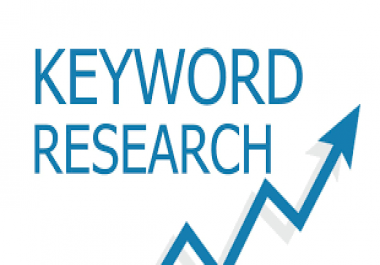 I will run in depth keyword research relative to niche