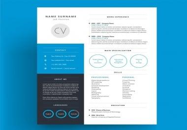 I will prepare CV for you to enter into a great job