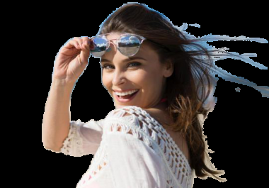 Photo background removal and Photoshop editing