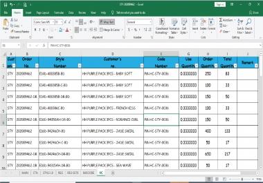 Do excel data entry,  copy paste and web research