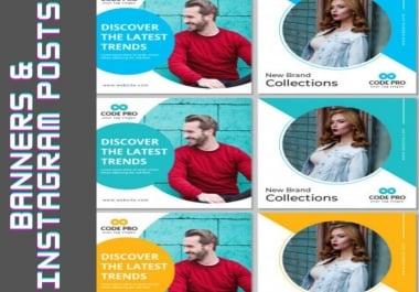 I will write and design Instagram posts for your brand