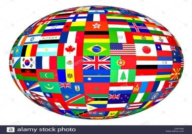 Record your VOICE OVER in Any Language in the World for your Project