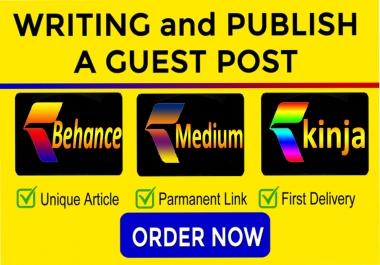 provided 3 guest post service on da 92 plus sites dofollow