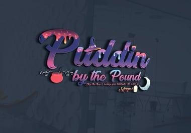 3d unique Business Logo Design