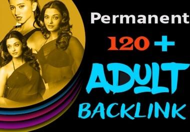 Creative 120 Adult SEO Permanent Backlink From DA 60+ Backlinks Site