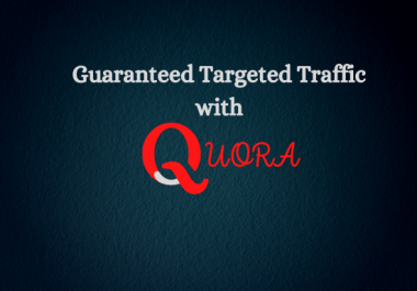 I Will Create 30 Niche Relevant QUORA answer with Quality Backlinks
