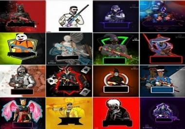 I will design your twitch,  gaming logo