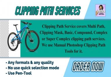 Professionally REMOVE your 10 Complex Product BACKGROUND by Clipping Path