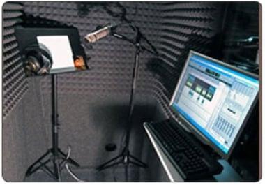 I will record with a different accent,  good sound,  and better price