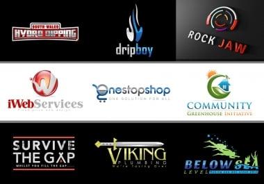 design any logo and logo redesign for your business in 6hours