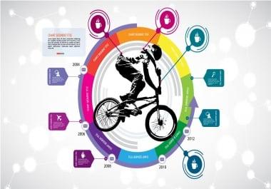 I will create awesome infographics in 24 hours