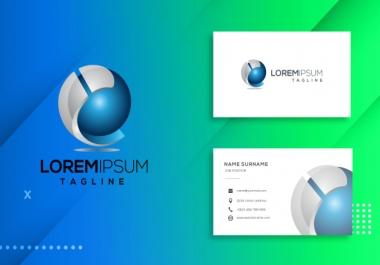 I will provide professional business card design services just for you