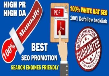 I will do pdf and article submission to top 80 pdf sharing sites