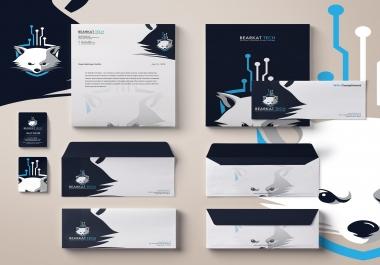 I will design professional LETTERHEAD or business card or invoice