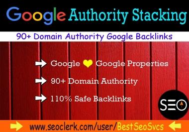 I will do google authority stacking backlinks to boost local SEO