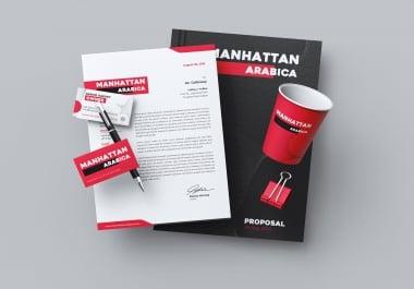 I will create stunning corporate branding identity for your business