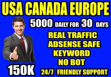 I will drive real targeted traffic,  quality visitors,  for 30 days