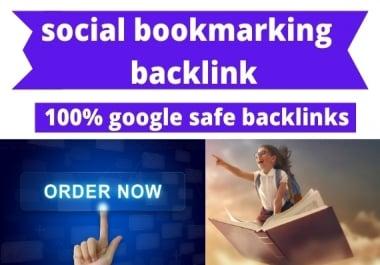 I will provide SEO friendly 70 social bookmarking backlinks