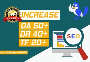I will increase DA 50 DR 40 plus and TF 20 plus