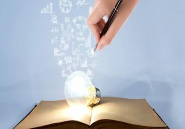 Writing an exclusive article 500 words any language