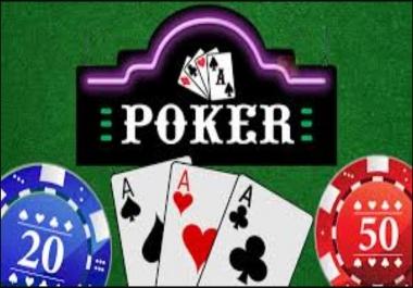 I will create 600 poker,  blackjack or slot backlinks,  niche targeted