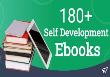 I will give you 180 self development ebooks