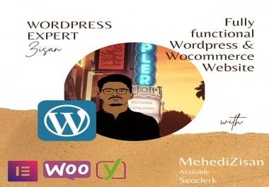 Get An Modern E-commerce, Blog Website