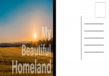 I will create modern catchy postcard or eddm design