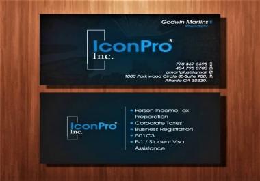Create Your Business Card,  complimentary card
