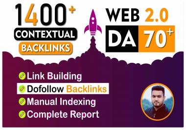 1400+ Contextual/PBN Backlinks with Millions of Traffic all over the world