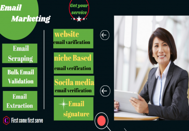 I will collect targeted email list,  bulk email sender,  & make a proper email signature