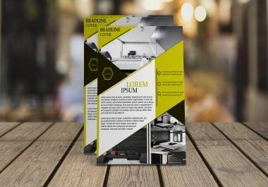 I can make eye-catching Flyers within 24 hours
