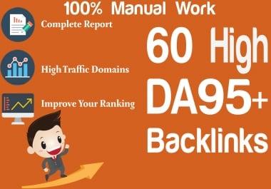 I will create high quality backlinks SEO from authority websites