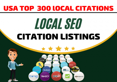 I Will do USA high quality 30 local citations