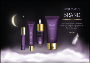 I will design Cosmetic Packaging and Product Label