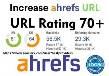 Increase your URL Rating to UR70 plus