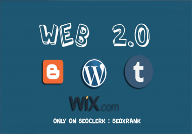 I Will Manually Create HQ Super Web 2.0 Backlinks Contextual Links